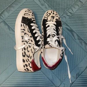 Leopard sneakers